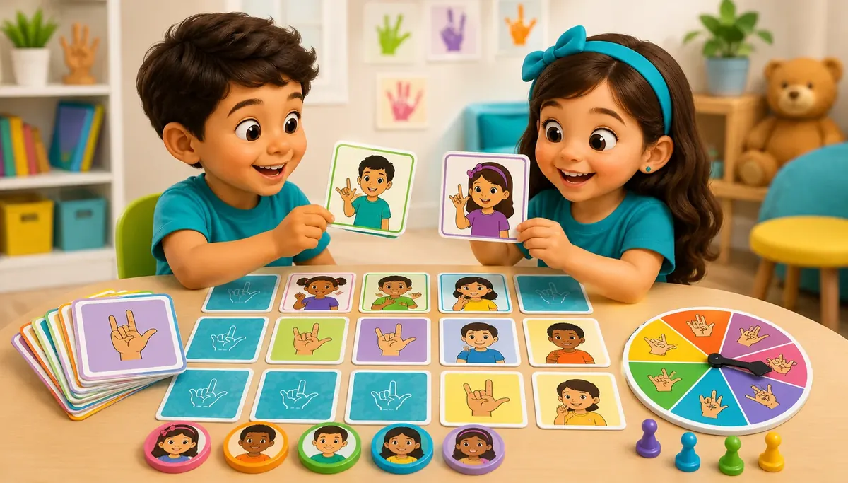 Tablet com app educativo de Libras escolar